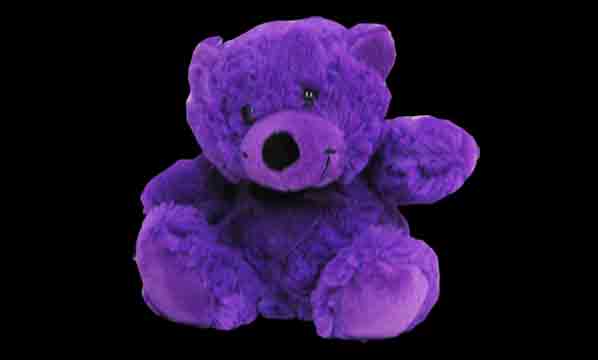 Purple-Cuddly-Bear