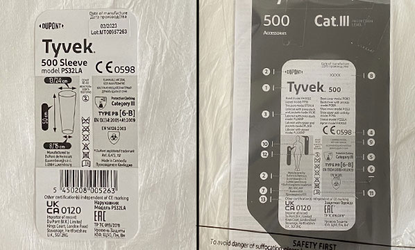 Tyvek-Sleeve-Covers---Package-Info