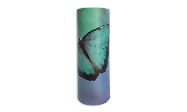 Scatter Urn - Blue Butterfly